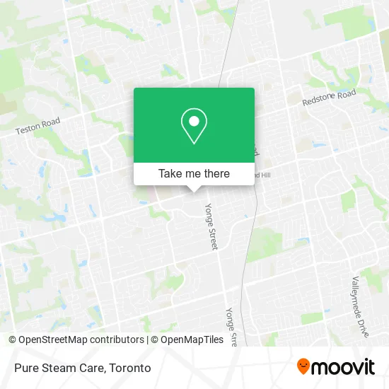 Pure Steam Care map
