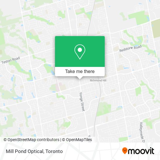 Mill Pond Optical map