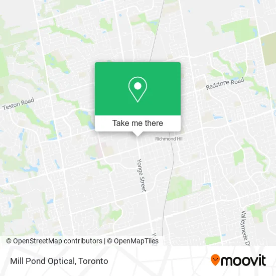 Mill Pond Optical plan