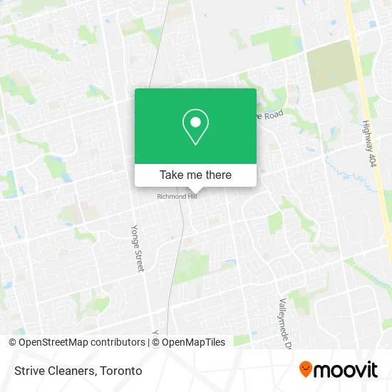 Strive Cleaners map