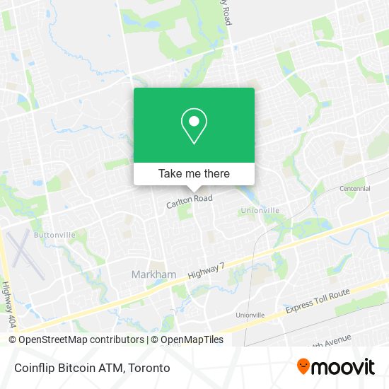 Coinflip Bitcoin ATM map