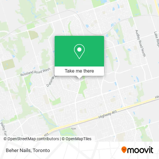 Beher Nails map