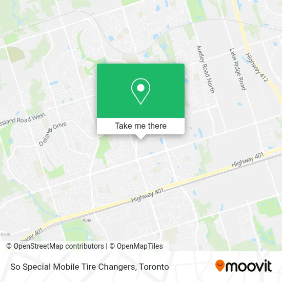 So Special Mobile Tire Changers map