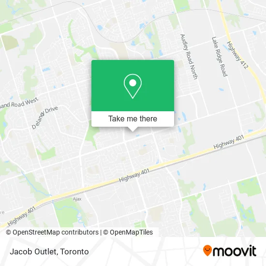 Jacob Outlet map