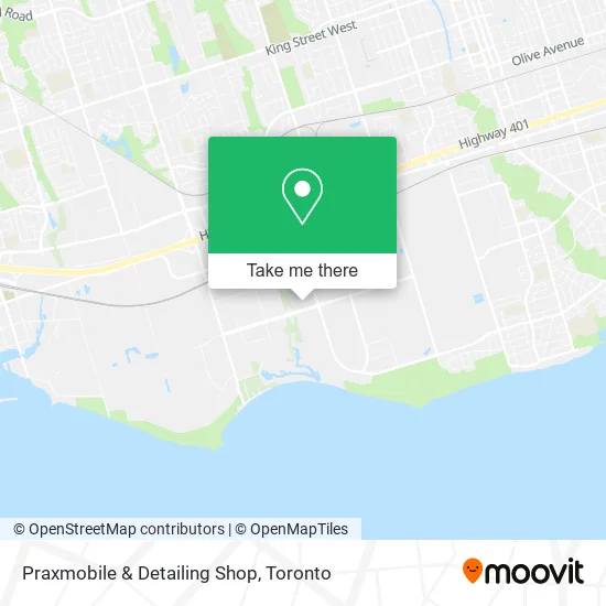 Praxmobile & Detailing Shop map