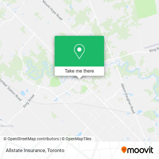 Allstate Insurance map