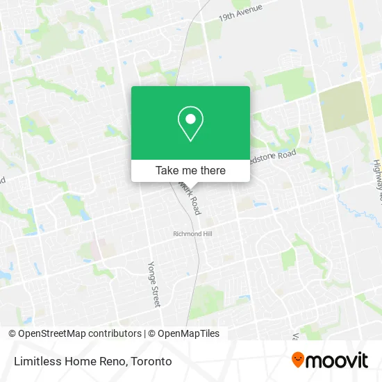 Limitless Home Reno map