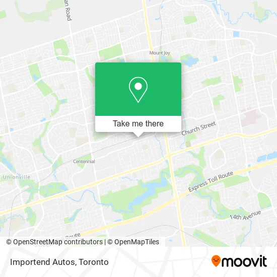Importend Autos map