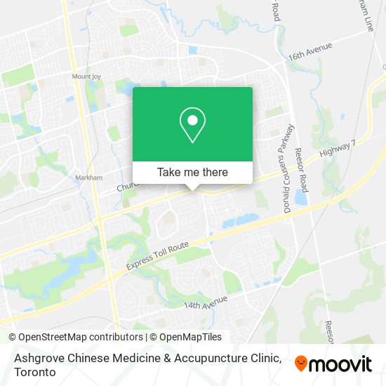 Ashgrove Chinese Medicine & Accupuncture Clinic map