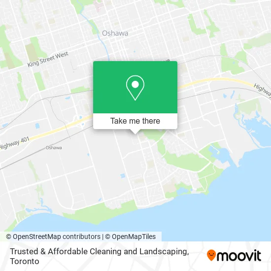 Trusted & Affordable Cleaning and Landscaping map