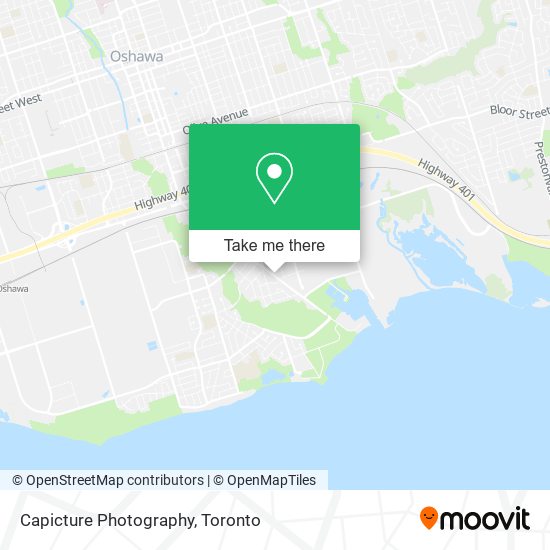 Capicture Photography map