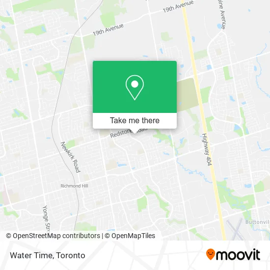 Water Time map