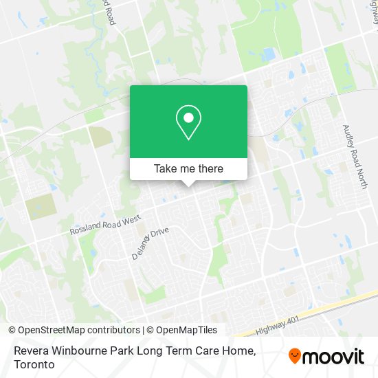Revera Winbourne Park Long Term Care Home map
