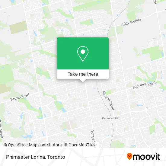Phimaster Lorina map