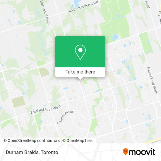 Durham Braids map