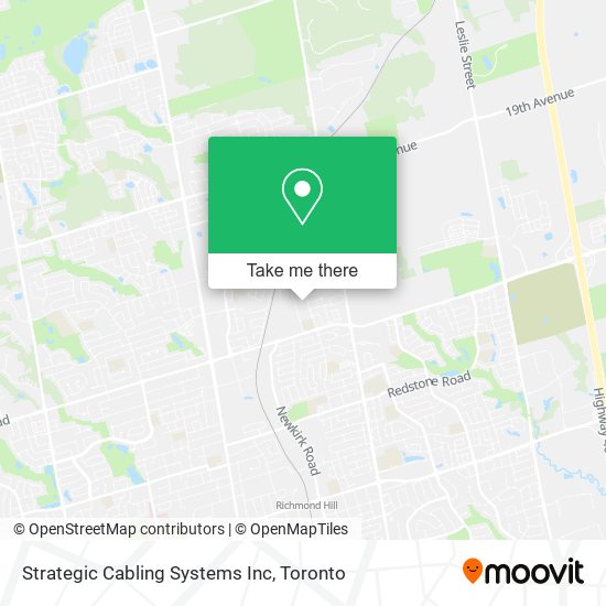 Strategic Cabling Systems Inc map