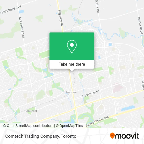 Comtech Trading Company map