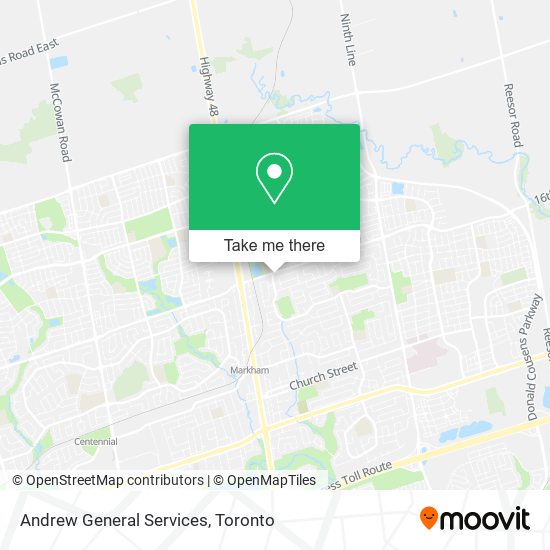 Andrew General Services map
