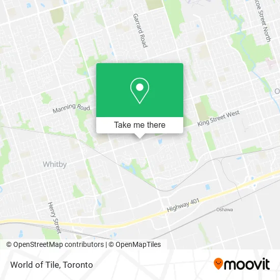 World of Tile map