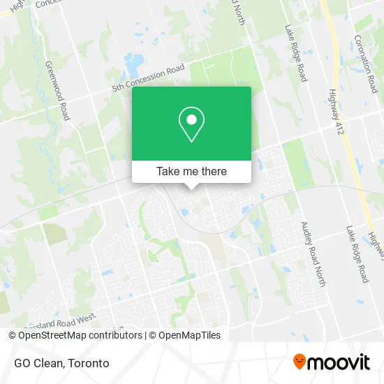 GO Clean map