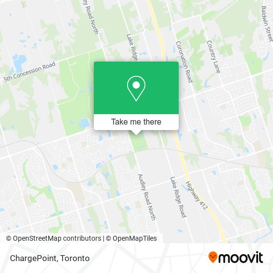 ChargePoint map