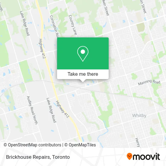 Brickhouse Repairs map
