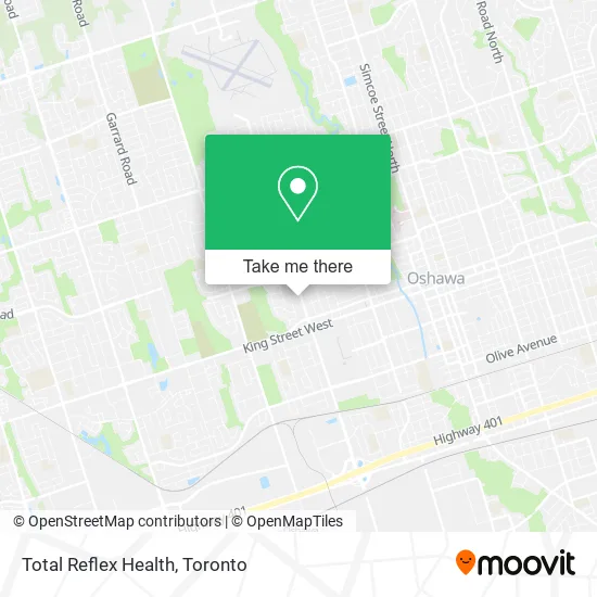 Total Reflex Health map