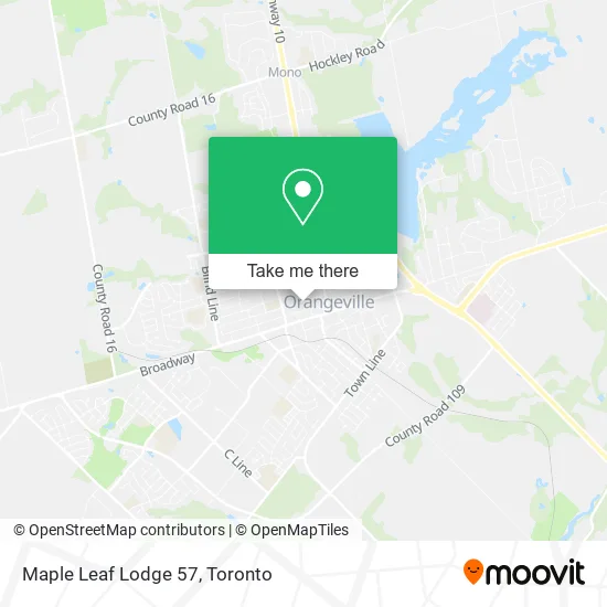 Maple Leaf Lodge 57 map