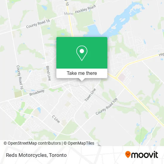 Reds Motorcycles map