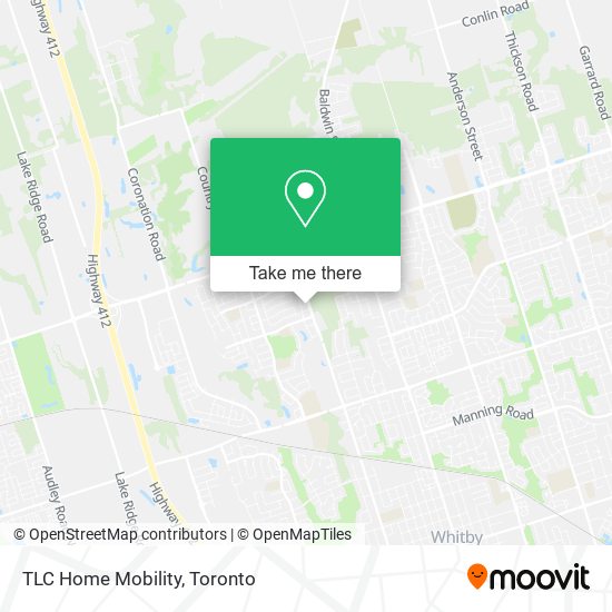 TLC Home Mobility map