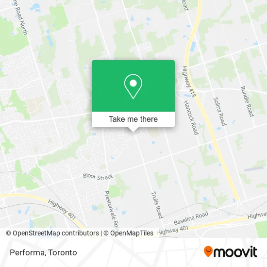 Performa map