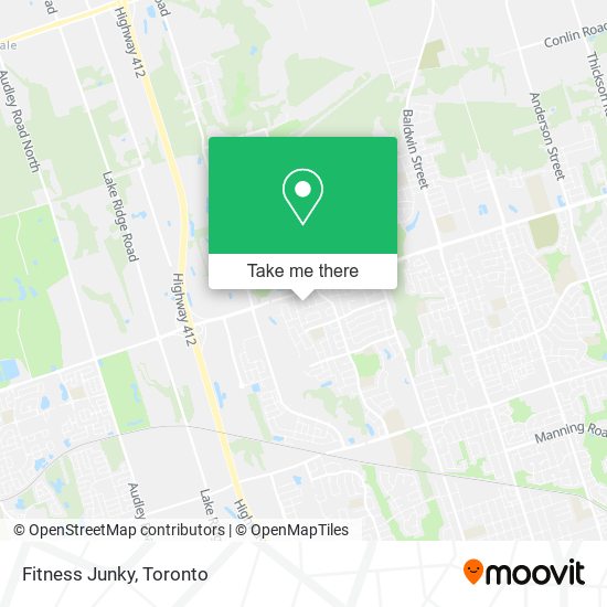 Fitness Junky map