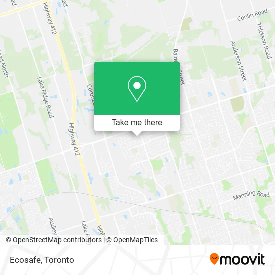 Ecosafe map