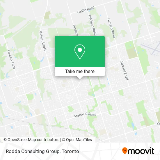 Rodda Consulting Group map
