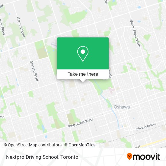 Nextpro Driving School map