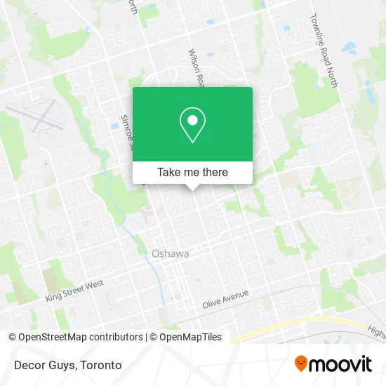 Decor Guys map
