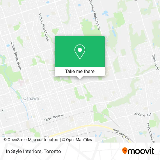 In Style Interiors map