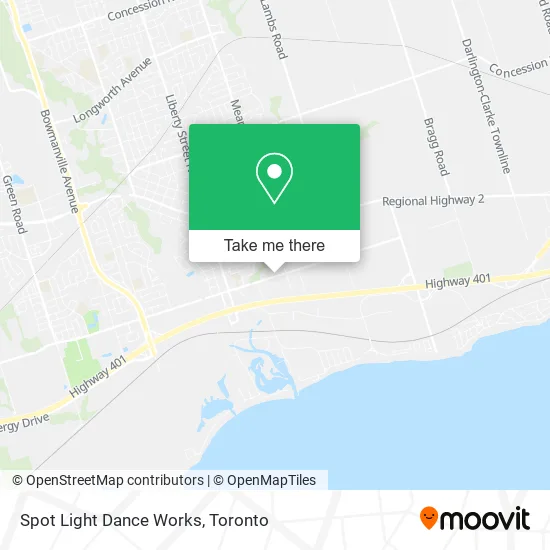 Spot Light Dance Works map