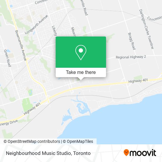 Neighbourhood Music Studio map