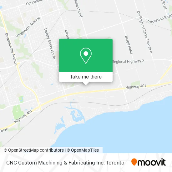 CNC Custom Machining & Fabricating Inc map