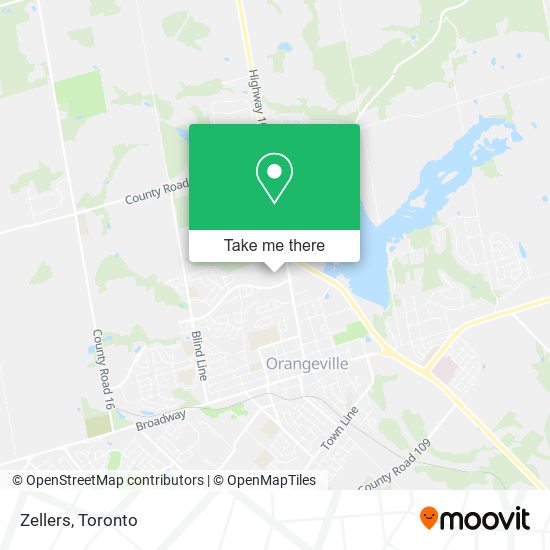 Zellers map