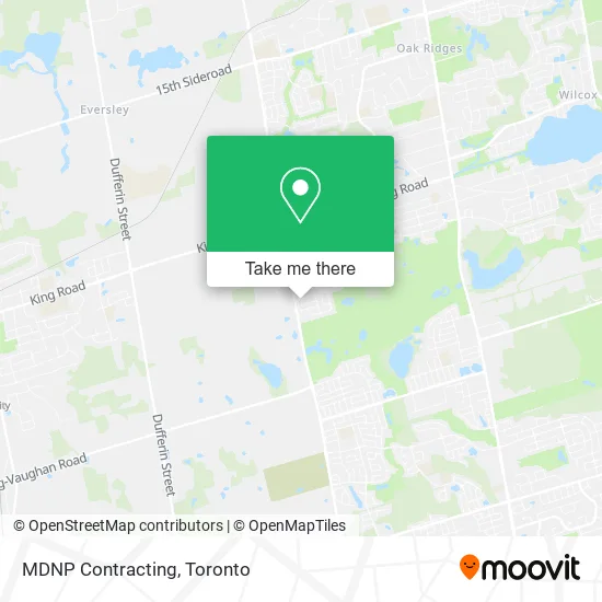 MDNP Contracting map