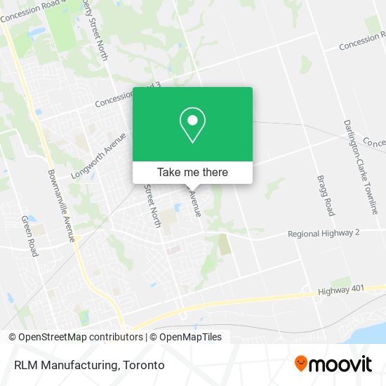 RLM Manufacturing map