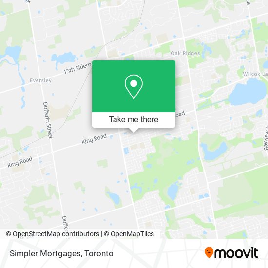 Simpler Mortgages map