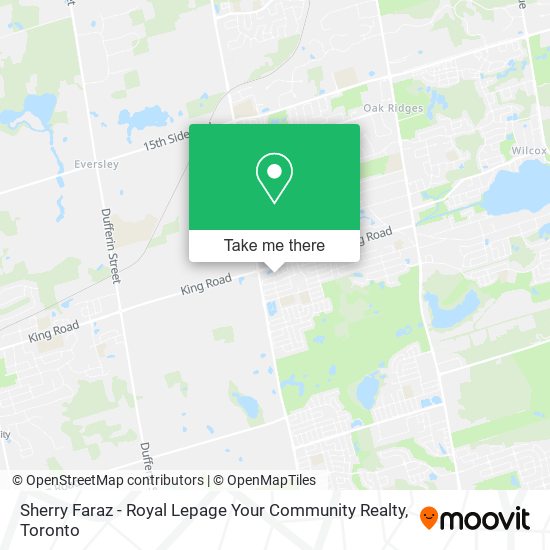 Sherry Faraz - Royal Lepage Your Community Realty map