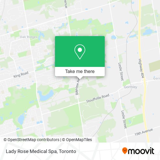 Lady Rose Medical Spa map