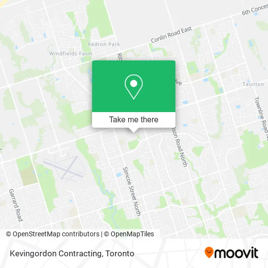 Kevingordon Contracting map