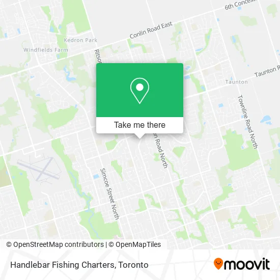 Handlebar Fishing Charters map