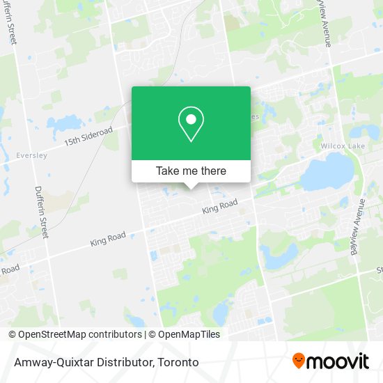 Amway-Quixtar Distributor map