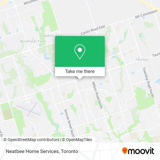Neatbee Home Services map